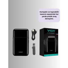 Allians Ultra Ince Elektrikli Tıraş Makinesi, USB Şarjlı ve Su Geçirmez