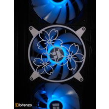 Çiçek Motifli Rgb Uyumlu Fan Kapağı