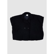 İkks Ikks Siyah Kadın Standart Fit Panço B290135