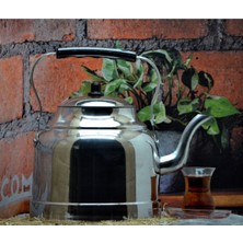 PremiumPort 4 Lt Alüminyum Demlik, Üstten Kulplu, Dayanıklı ve Şık Tasarım