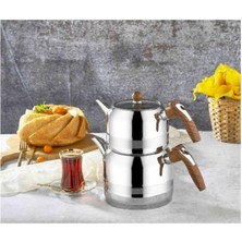 PremiumPort Ahşap Çaydanlık, Elegant ve Şık Tasarım, Dayanıklı ve Kullanışlı