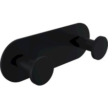 Bocchı Bocchi - Piave Bornoz Askılık İkili Mat Siyah - 3015-0014-AB