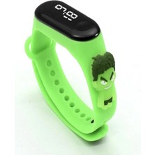 Normadia Su Geçirmez Çocuk Kol Saati, Dijital Dokunmatik LED Ekran, Silikon Kordonsuz