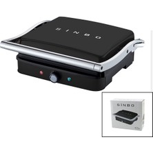 Özbience Ayarlanabilir Isı ile 180° Açılabilen Izgara ve Tost Makinesi