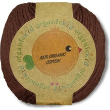 Organickid Organik Pamuk Amigurumi Punch 50 gr El Örgü İpi 615 Çikolata (Branch)