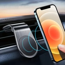 Özbience Araç Için Metal Renkli Magnetli Telefon Tutucu, Güçlü ve Şık Tasarım