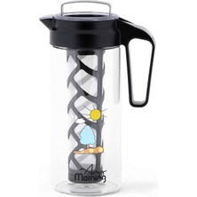 PremiumPort 1300 ml Soğuk Demleme Kahve ve Çay Sürahisi, Şık ve Kullanışlı Tasarım