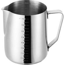 PremiumPort 304 Çelik 900 ml Kahve Süt Köpürtme Potu Sütlük Pitcher