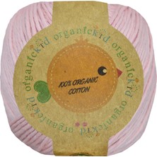 Organickid Organik Pamuk Amigurumi Punch 50 gr El Örgü İpi 200 Lila (Lilac)