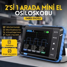 Fnirsi DSO-153 2'si 1 Arada Mini Dijital Osiloskop ve Sinyal Jeneratörü