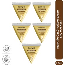 Dermokil Keratin Özlü Saç Maskesi Seti 25 ml x 5 Adet