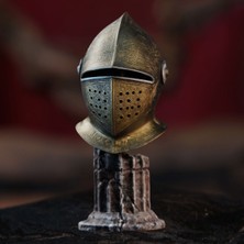 Keematee Tasarım Dekoratif Armet Kask Armet Miğfer Obje Biblo