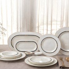 Hauzen Revol Sophia 12 Kişilik 56 Parça Yemek Takımı