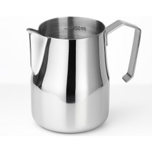 PremiumPort 500 ml Çelik Kahve ve Süt Köpürtme Potu, Dayanıklı ve Şık Tasarım