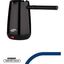 PremiumPort Pratik Elektrikli Siyah Cezve, Lezzetli Kahveler Için Mükemmel Seçim