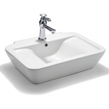 Lena - Tezgah Üstü Porselen Lavabo - E-2251