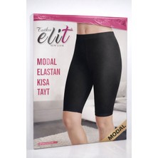 Tutku Modal Elastan Kadın Kısa Tayt Yüksek Esneklik Yumuşak Dokulu Günlük Kullanım S M L Xl Xxl