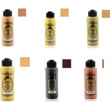 Cadence Su Bazlı Yaldız Boya 6 Adet (120ML*6)