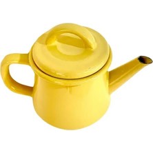 PremiumPort Limon Emaye Demlik, 500 Ml, Sarı, Şık ve Dayanıklı Tasarım