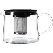 PremiumPort Rıklıg 0,6 Lt Demlik Çaydanlık, Isıya Dayanıklı Cam, Şık ve Pratik Tasarım