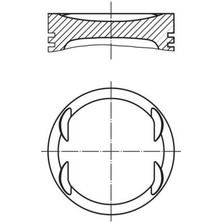 Mahle Xmpdby Motor Piston Segman Std Astra-Vectra-Corsa-Tigra 1.6 x Xe-Xel 79.00 011PI0006910086
