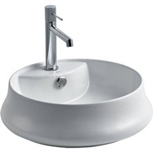 Lena - Tezgah Üstü Porselen Lavabo - E-4045