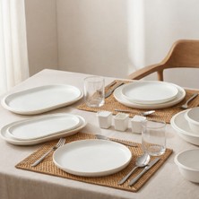 Hauzen Crown Maria 12 Kişilik 56 Parça Yemek Takımı