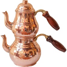 PremiumPort Bakır Küçük Boy Çaydanlık, Şık ve Dayanıklı Tasarım