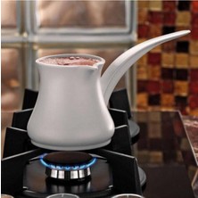 PremiumPort Şık ve Dayanıklı Porselen 2'li Cezve Seti, Kahve Keyfini Artırır
