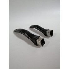 PremiumPort Siyah Renk Cezve Sapı Seti, Pratik ve Şık Kullanım Için Ideal