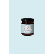 Petarya Hindistan Cevizi Kokulu Dekoratif Kokulu Mum (Soya Mumu) Amber Şişe Bambu Fitilli