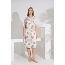 Evia Angelique Bambu Kısa Kol Kadın Yazlık Elbise 22546