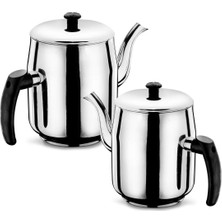 PremiumPort Paslanmaz Demlik No:4, Sıcak ve Leziz Çaylar Için Mükemmel Seçim