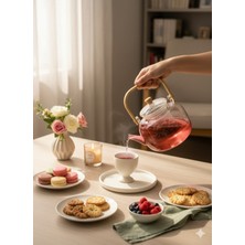 PremiumPort Bambu Saplı 1000 ml Isıya Dayanıklı Çıkarılabilir Cam Demlik