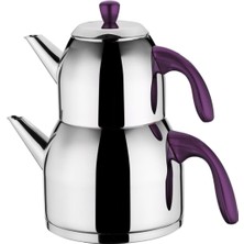 PremiumPort Paslanmaz Çaydanlık Takımı, Şık ve Dayanıklı, Pratik Kullanım, Tam Set