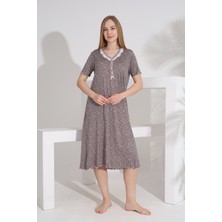 Evia Angelique Bambu Kısa Kol Kadın Yazlık Elbise 22544-545