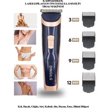 Allians Çift Taraflı Şarjlı Dört Başlıklı Lazer Epilasyon Öncesi Tıraş Makinesi