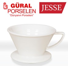 PremiumPort Kalita Wave 155 Porselen Kahve Demleme Dripper, 3. Nesil