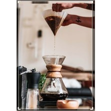 PremiumPort Şık ve Kullanışlı 800ML Filtre Kahve Demliği Chemex Dripper