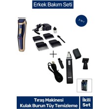 Allians Şarjlı Erkek Bakım Kiti, Saç, Sakal, Kulak ve Burun Temizliği