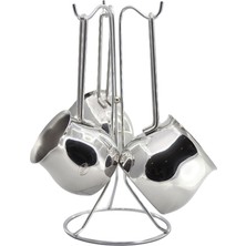 PremiumPort Paslanmaz Çelik Cezve Takımı, Dayanıklı ve Zarif Tasarım