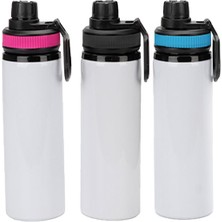 Best Hediye Renkli Su Matarası - 850MLT-ISTENILEN Yazı-Resim'le