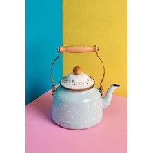 PremiumPort 2.5 Lt Emaye Kettle Demlik, Şık ve Dayanıklı Mutfak Gereci