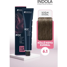 Indola Pcc 6.1 60ML Küllü Koyu Kumral Saç Boyası