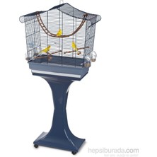 İmac Imac Sofıa Ayaklı Kuş Kafesi Morcivert 62,5x33x61/132cm