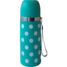 Sema Baby Puantiyeli Bebek Termosu 350 ml - Mavi