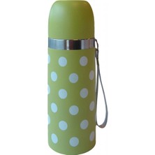 Sema Baby Puantiyeli Bebek Termosu 350 ml - Yeşil