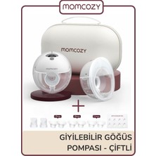 Momcozy M5 Kablosuz Göğüs Pompası (Çiftli)