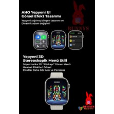 Normadia Kırmızı Akıllı Saat WATCH10 2025, Amoled Ekran, Hediyeli, Omix X400 Uyumlu