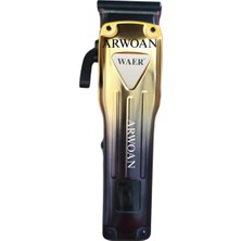 Allians Profesyonel Kablosuz Saç Kesme Makinesi, Seramik Titanyum Bıçak, USB Şarj, Dijital Ekran